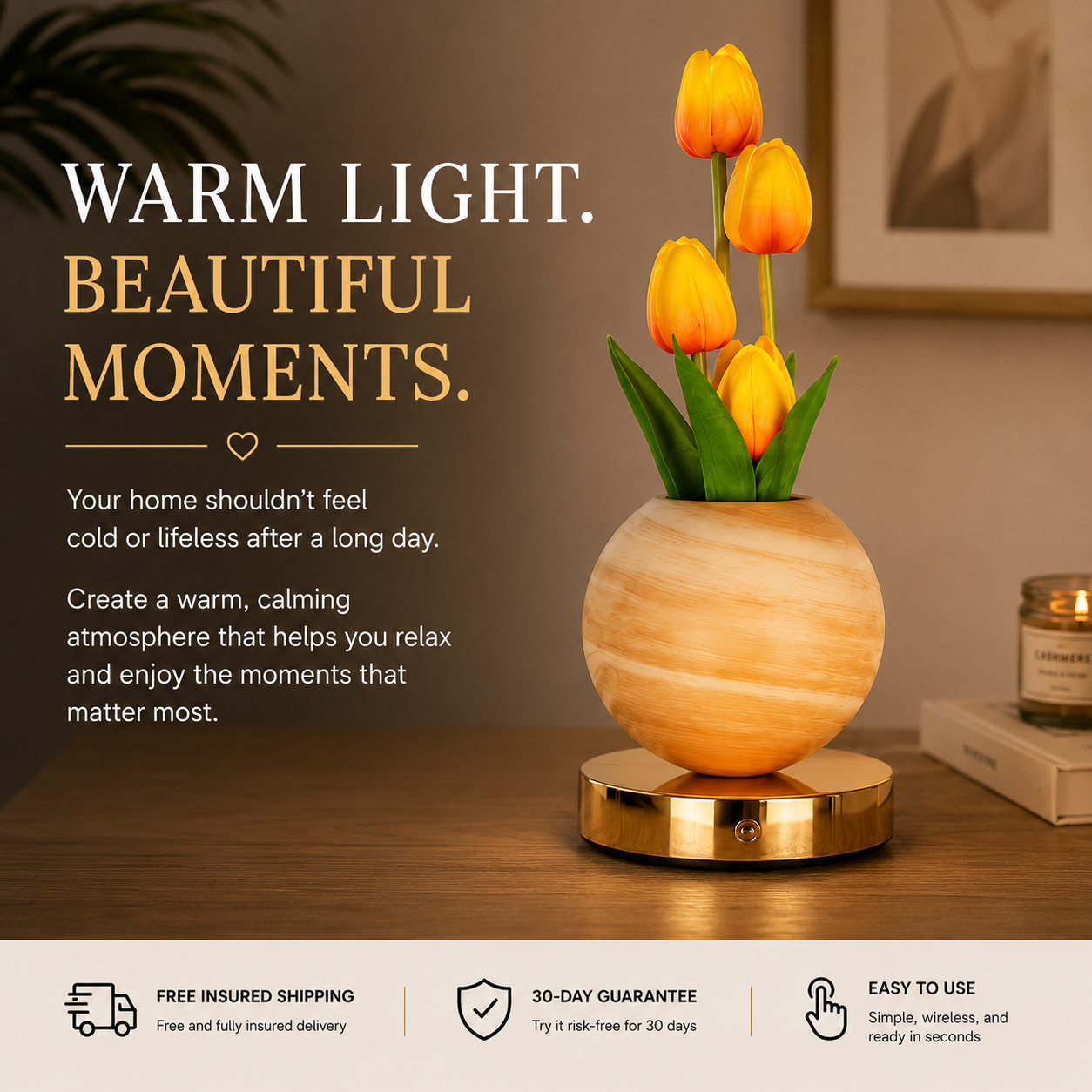 Tulip LED Night Light